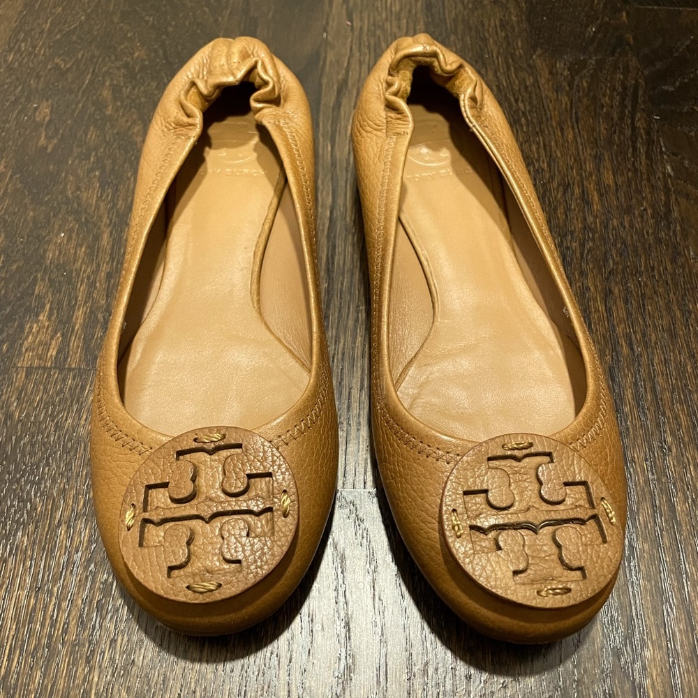 Tory Burch Minnie Travel Ballet Flats - Picture 1 of 5